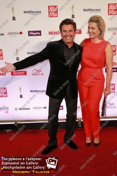 20.11.2014 Thomas Anders,Claudia Goldene Bild Der Frau' Award