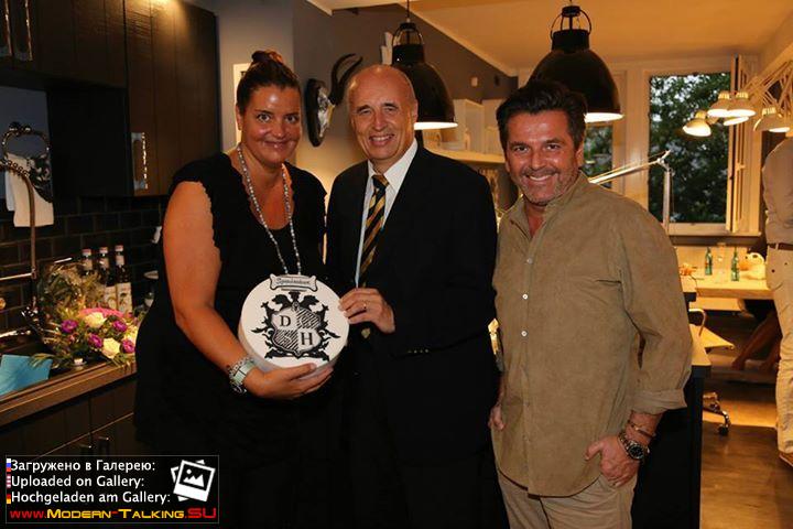 2014 Томас и Клаудия на открытие DGSH офиса