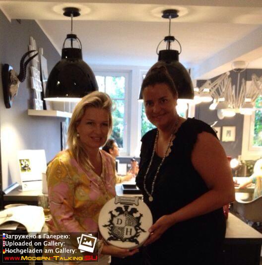 2014 Томас и Клаудия на открытие DGSH офиса