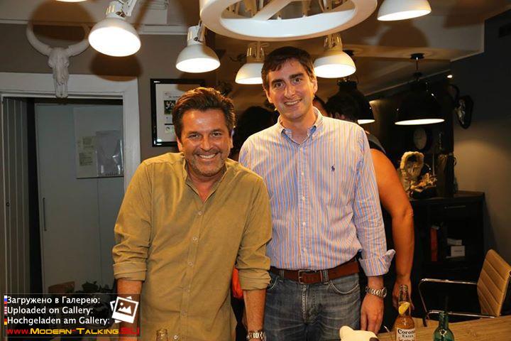 2014 Томас и Клаудия на открытие DGSH офиса