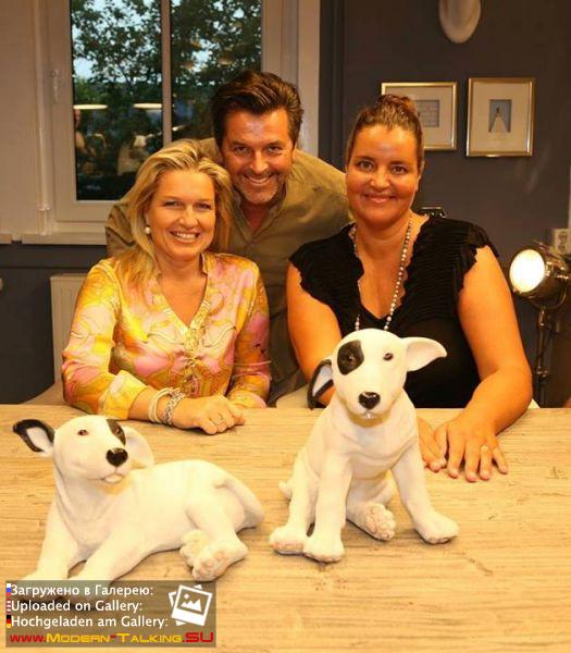 2014 Томас и Клаудия на открытие DGSH офиса