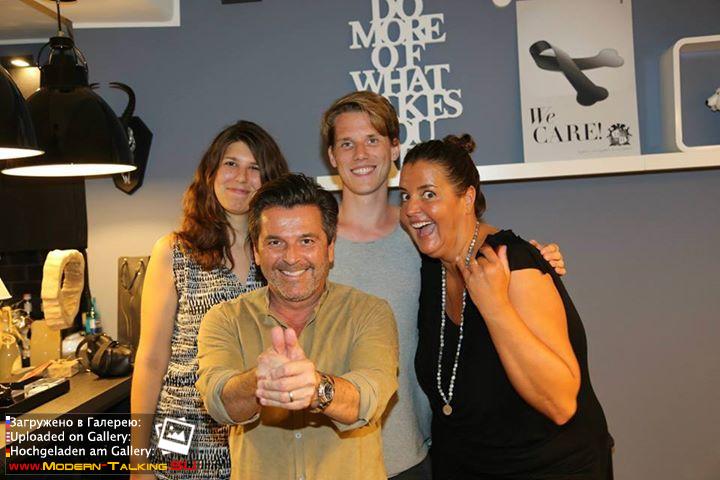 2014 Томас и Клаудия на открытие DGSH офиса