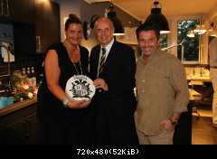 2014 Томас и Клаудия на открытие DGSH офиса