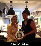 2014 Томас и Клаудия на открытие DGSH офиса