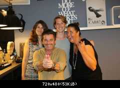 2014 Томас и Клаудия на открытие DGSH офиса