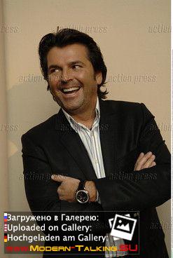 23.01.2006 Томас Андерс фотосессия Pressekonferenz von Kabel 1 in Hamburg.