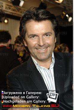 23.01.2006 Томас Андерс фотосессия Pressekonferenz von Kabel 1 in Hamburg.