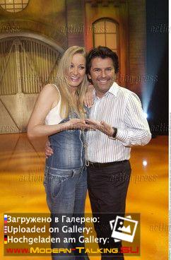 23.01.2006 Томас Андерс фотосессия Pressekonferenz von Kabel 1 in Hamburg.