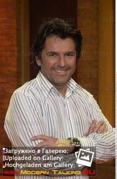 23.01.2006 Томас Андерс фотосессия Pressekonferenz von Kabel 1 in Hamburg.