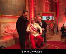 21.02.2014 на съемках передачи Wir Sind Kaiser