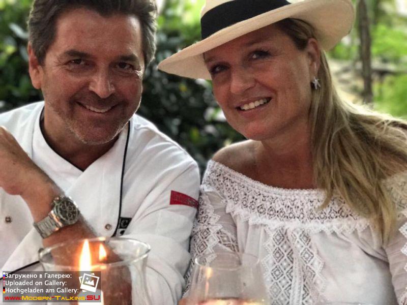 23.08.2017 Thomas Anders Casa Colonial Ibiza ужин с Томасом
