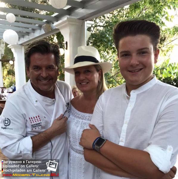 23.08.2017 Thomas Anders Casa Colonial Ibiza ужин с Томасом