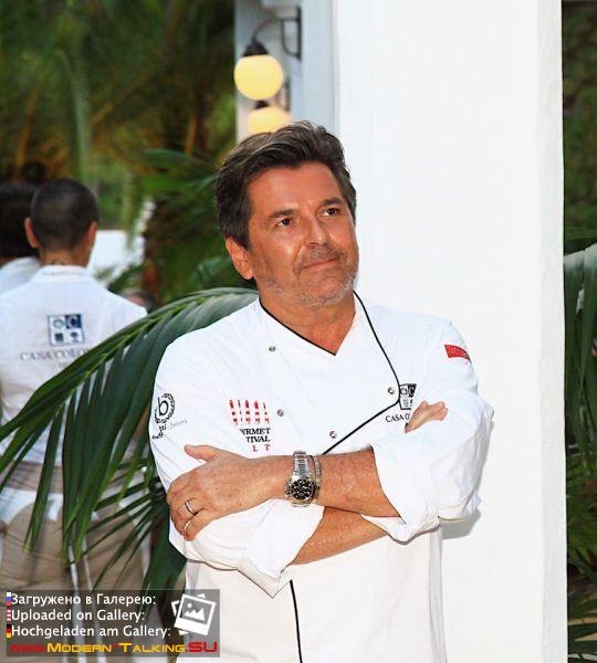23.08.2017 Thomas Anders Casa Colonial Ibiza ужин с Томасом