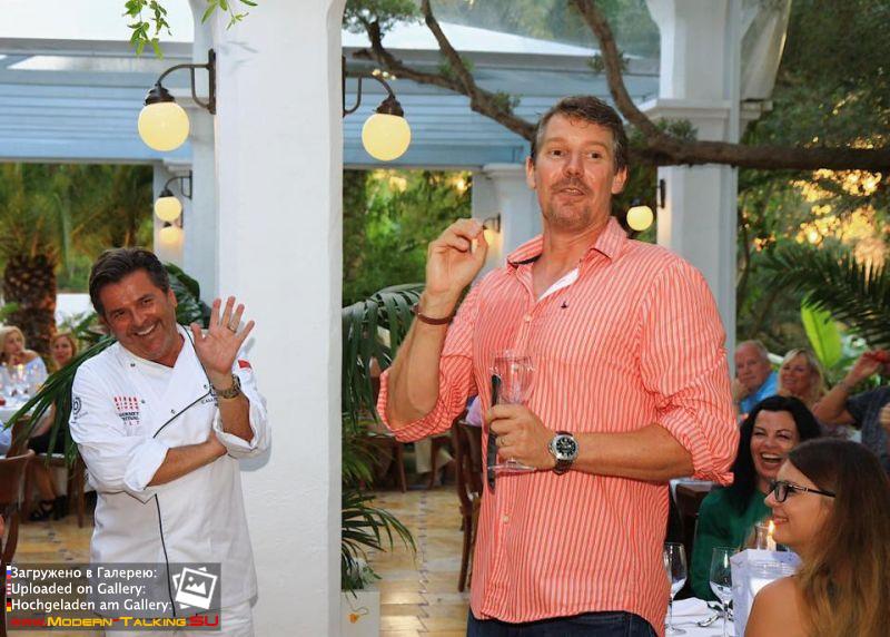 23.08.2017 Thomas Anders Casa Colonial Ibiza ужин с Томасом