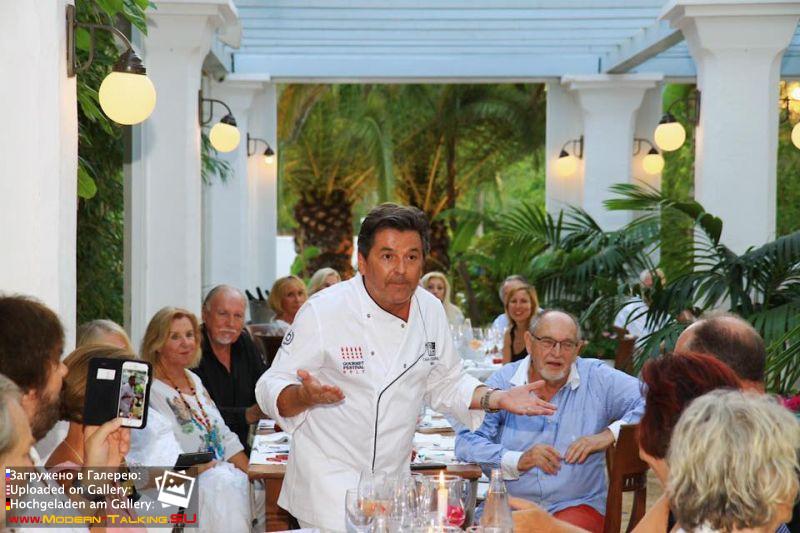 23.08.2017 Thomas Anders Casa Colonial Ibiza ужин с Томасом