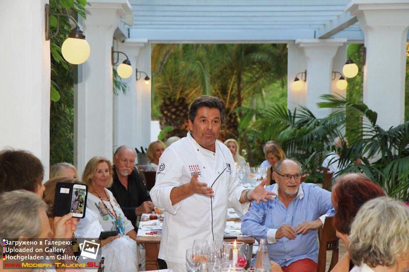23.08.2017 Thomas Anders Casa Colonial Ibiza ужин с Томасом