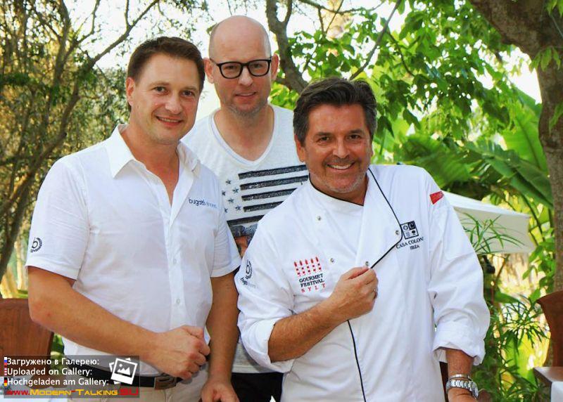 23.08.2017 Thomas Anders Casa Colonial Ibiza ужин с Томасом