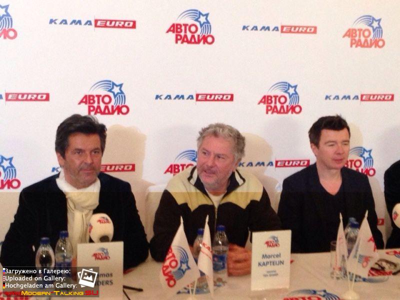 23.11.2013 Томас Андерс на пресс-конференции Авторадио