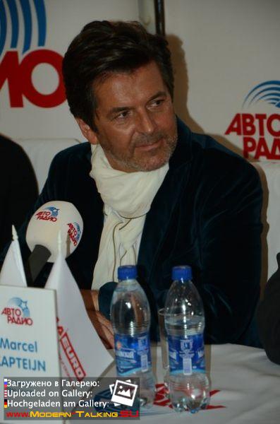 23.11.2013 Томас Андерс на пресс-конференции Авторадио