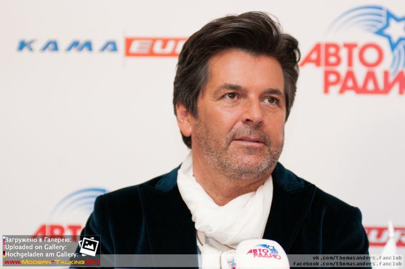23.11.2013 Томас Андерс на пресс-конференции Авторадио