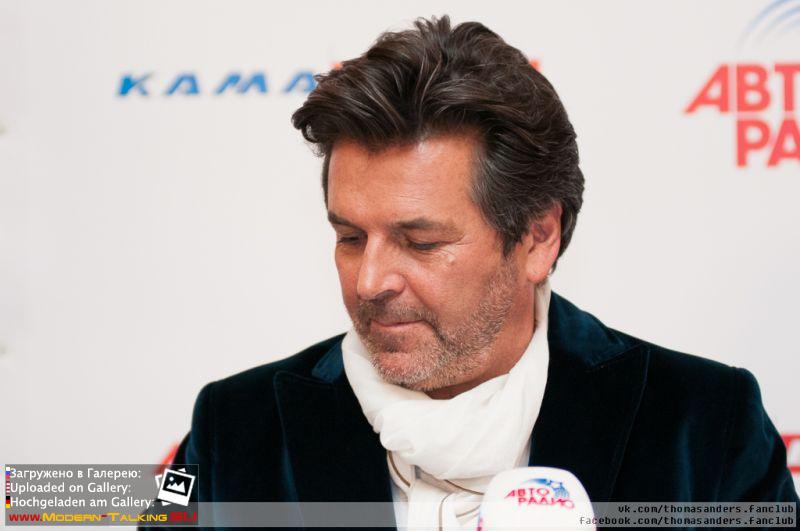 23.11.2013 Томас Андерс на пресс-конференции Авторадио