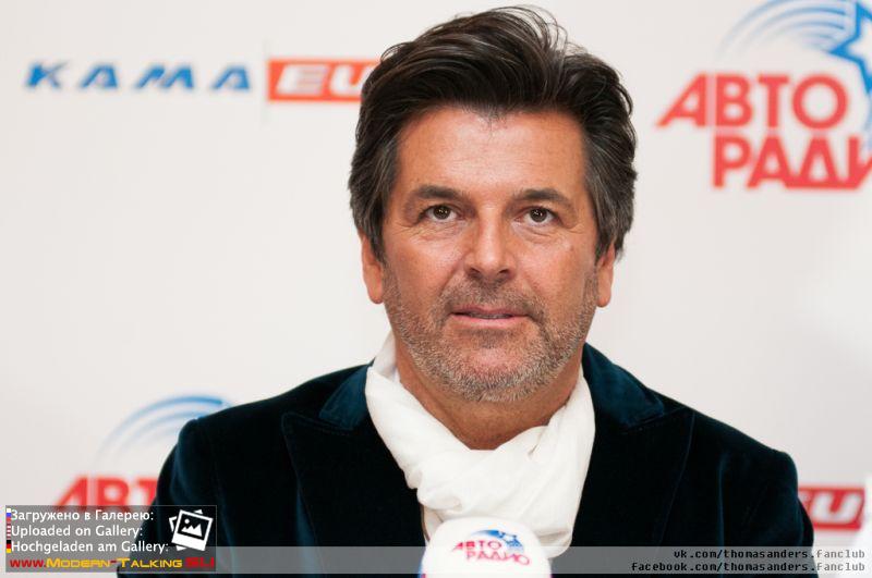 23.11.2013 Томас Андерс на пресс-конференции Авторадио