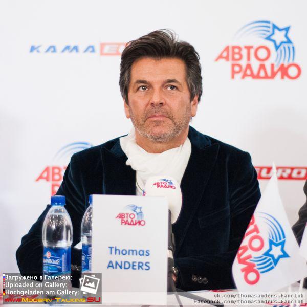23.11.2013 Томас Андерс на пресс-конференции Авторадио
