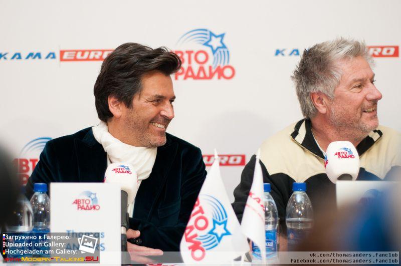 23.11.2013 Томас Андерс на пресс-конференции Авторадио