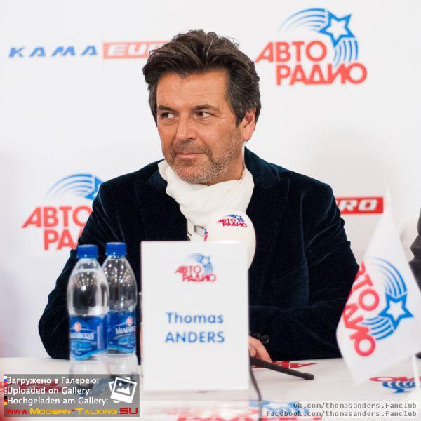 23.11.2013 Томас Андерс на пресс-конференции Авторадио