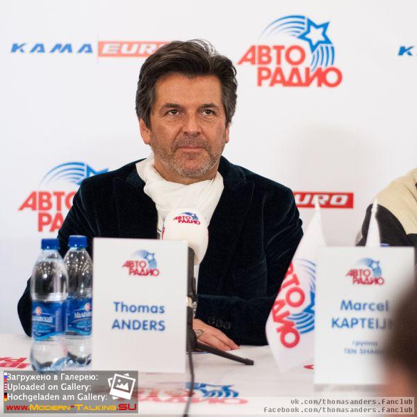 23.11.2013 Томас Андерс на пресс-конференции Авторадио