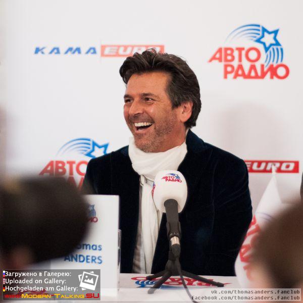 23.11.2013 Томас Андерс на пресс-конференции Авторадио