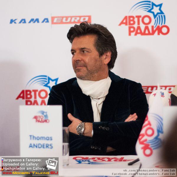 23.11.2013 Томас Андерс на пресс-конференции Авторадио