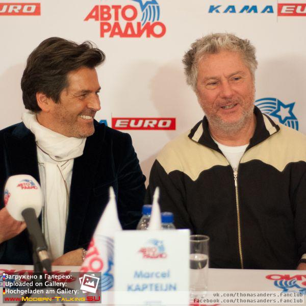23.11.2013 Томас Андерс на пресс-конференции Авторадио