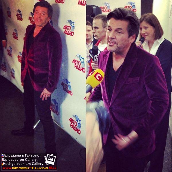 23.11.2013 Томас Андерс на пресс-конференции Авторадио