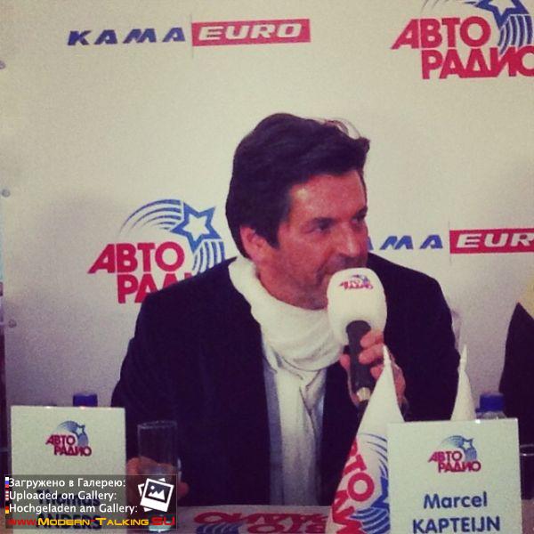 23.11.2013 Томас Андерс на пресс-конференции Авторадио