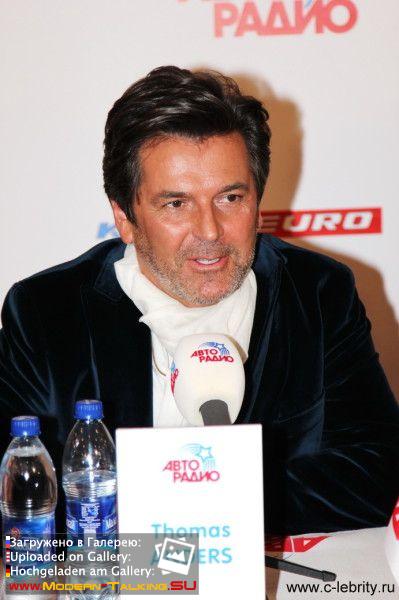 23.11.2013 Томас Андерс на пресс-конференции Авторадио