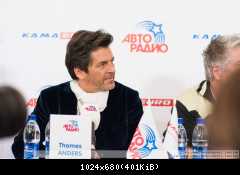 23.11.2013 Томас Андерс на пресс-конференции Авторадио