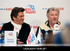 23.11.2013 Томас Андерс на пресс-конференции Авторадио