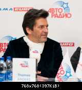 23.11.2013 Томас Андерс на пресс-конференции Авторадио