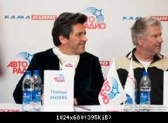 23.11.2013 Томас Андерс на пресс-конференции Авторадио