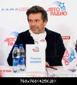 23.11.2013 Томас Андерс на пресс-конференции Авторадио