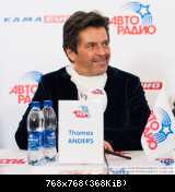 23.11.2013 Томас Андерс на пресс-конференции Авторадио