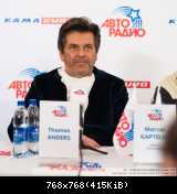 23.11.2013 Томас Андерс на пресс-конференции Авторадио