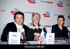23.11.2013 Томас Андерс на пресс-конференции Авторадио