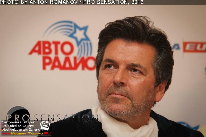 3.11.2013 Томас Андерс на пресс-конференции Авторадио