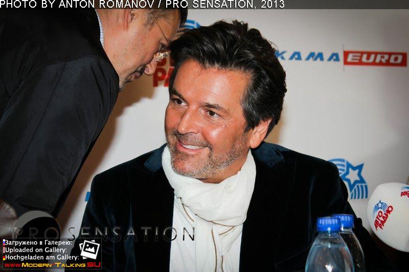 3.11.2013 Томас Андерс на пресс-конференции Авторадио