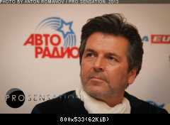 3.11.2013 Томас Андерс на пресс-конференции Авторадио