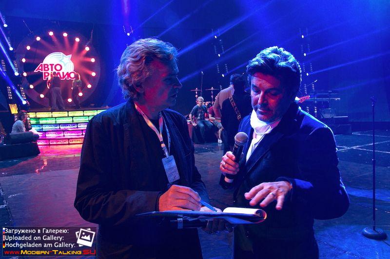 РЕЖИССЕР И THOMAS ANDERS НА РЕПЕТИЦИИ