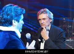 РЕЖИССЕР И THOMAS ANDERS НА РЕПЕТИЦИИ