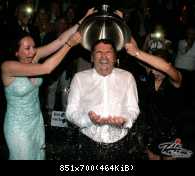 24.08.2014 Thomas Anders Ice Bucket Challenge in Köln